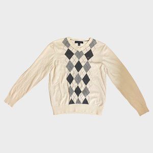 tommy hilfiger argyle sweater
